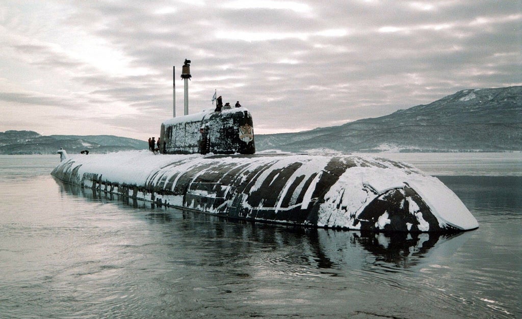 Atomowy okręt podwodny project 949A Antey/Oscar II class SSGN Omsk (K-186). / Zdjęcie: old.reddit.com