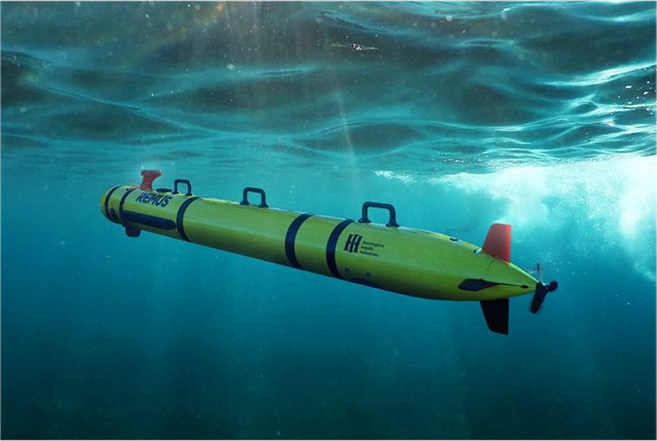 Remus 300 Unmanned Underwater Vehicle. / Zdjęcie: Huntington Ingalls Industries