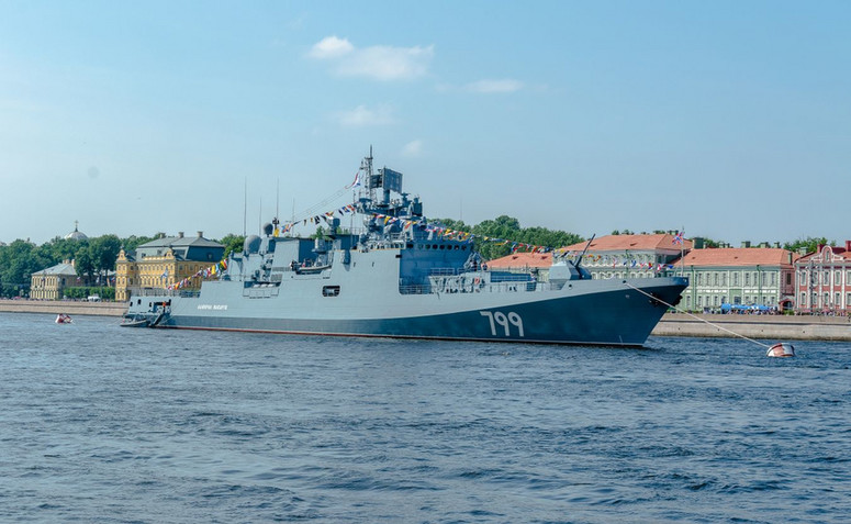 Rosyjska fregata Admirał Makarow. / Zdjęcie: ShutterStock