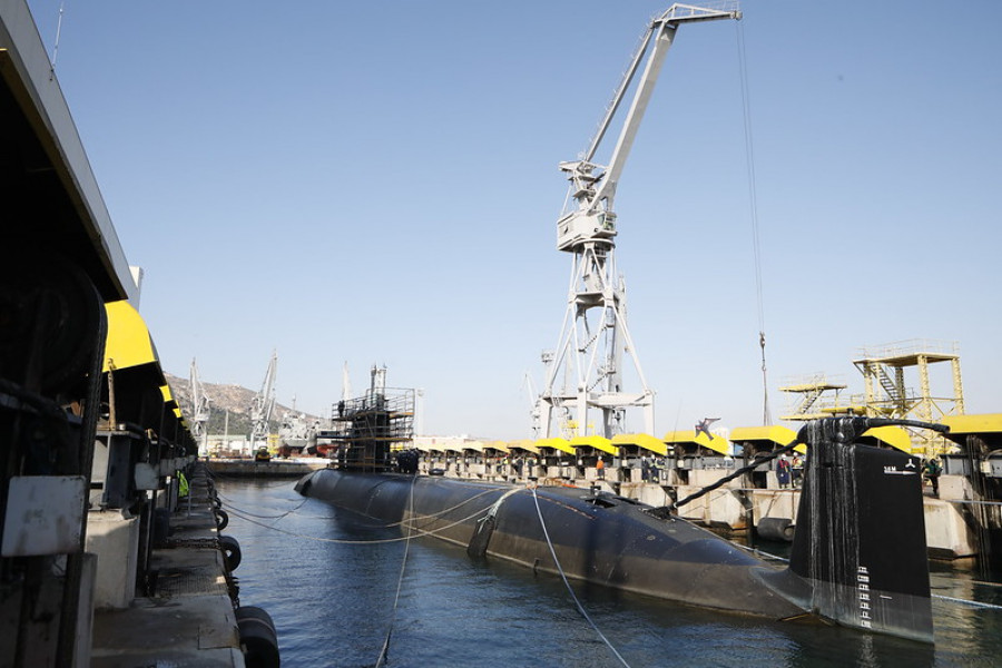 Okręt podwodny S-81 Isaac Peral. / Zdjęcie:  Ministerstwo Obrony