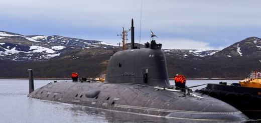 Atomowy okręt podwodny Kazań. / Zdjęcie: Wikimedia Commons