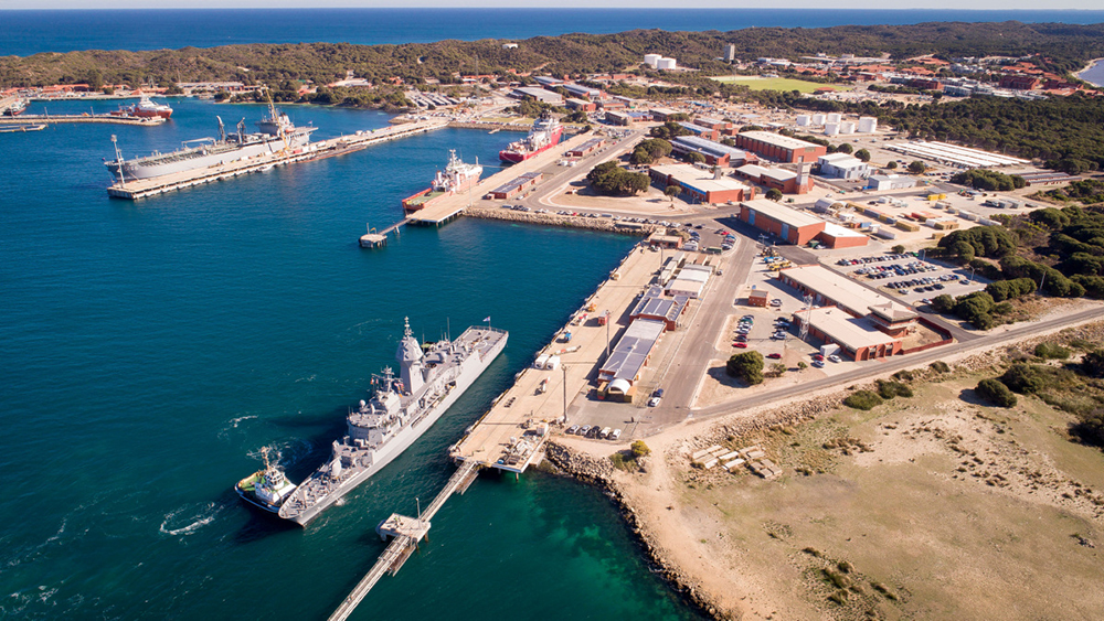 Baza Royal Australian Navy HMAS Stirling. / Zdjęcie: Royal Australian Navy