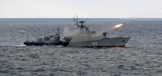 Rosjanie znów zwiększyli liczbę okrętów rakietowych na Morzu Czarnym. / Zdjęcie: EPA, PAP
